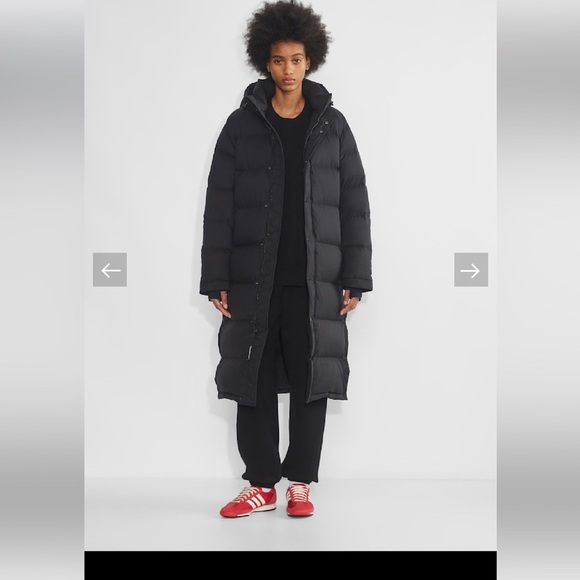 TNA Jackets & Blazers - TNA Super Puff Olive Green Full Length Long Puffer Down Winter Jacket xxs